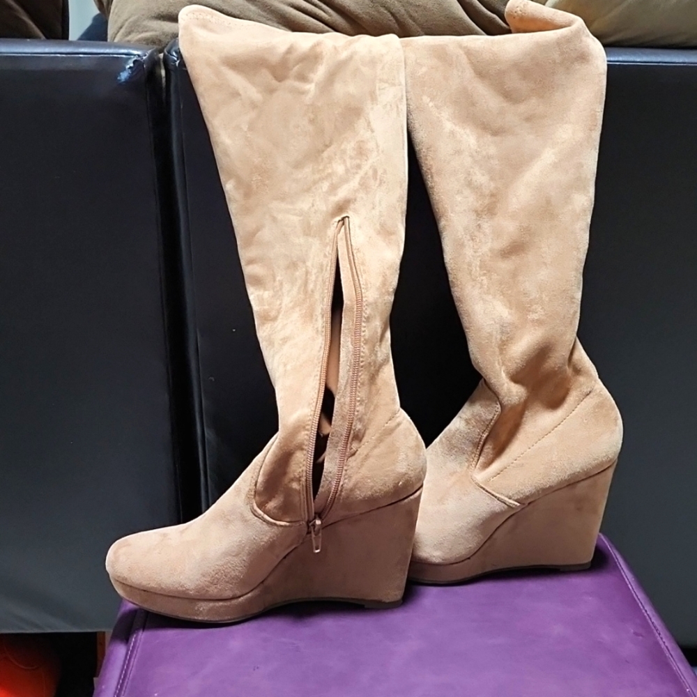 Women's Wedge Boots- by Bamboo